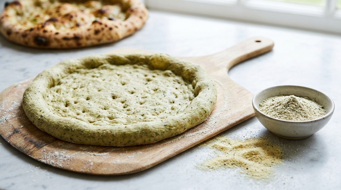 Hemp Flour Pizza Dough