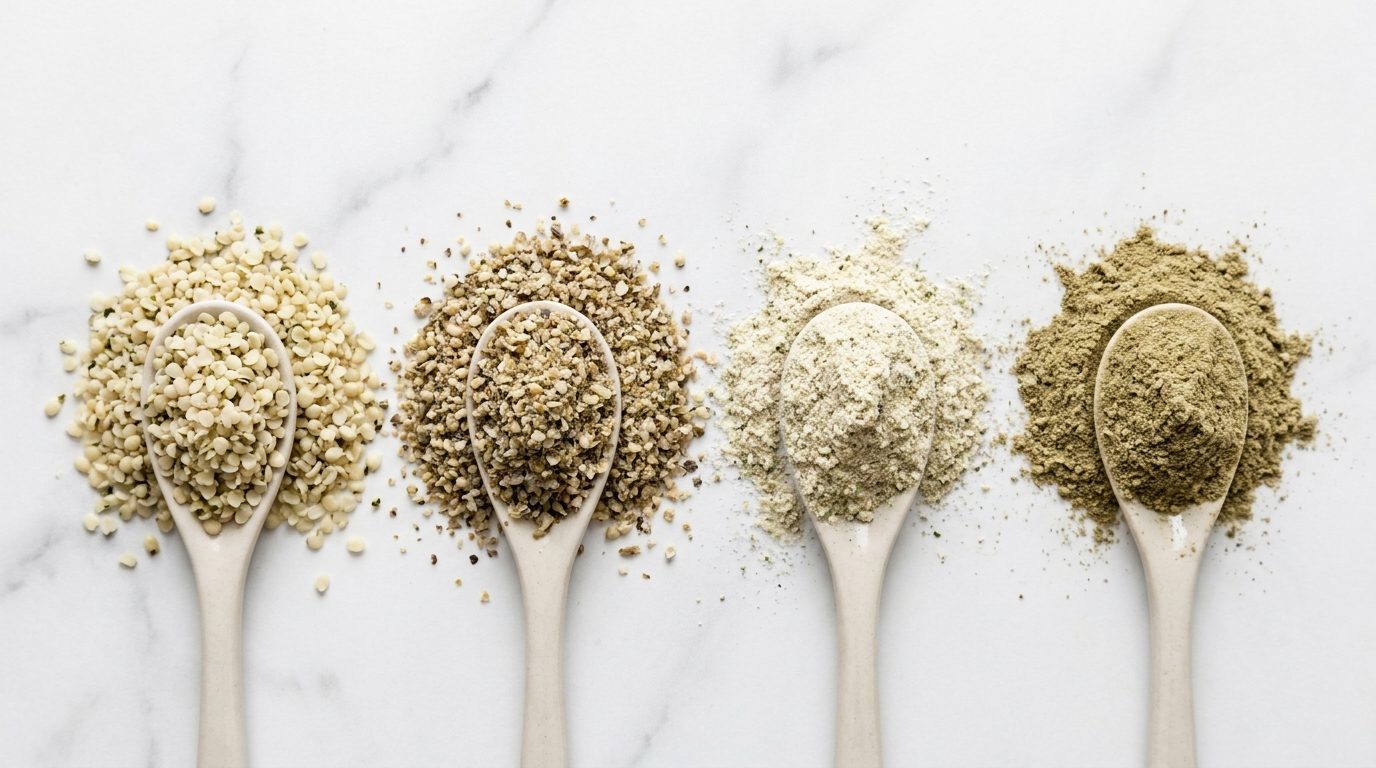 Hemp Hearts, Hemp Meal, Hemp Flour: What the Names Actually Mean